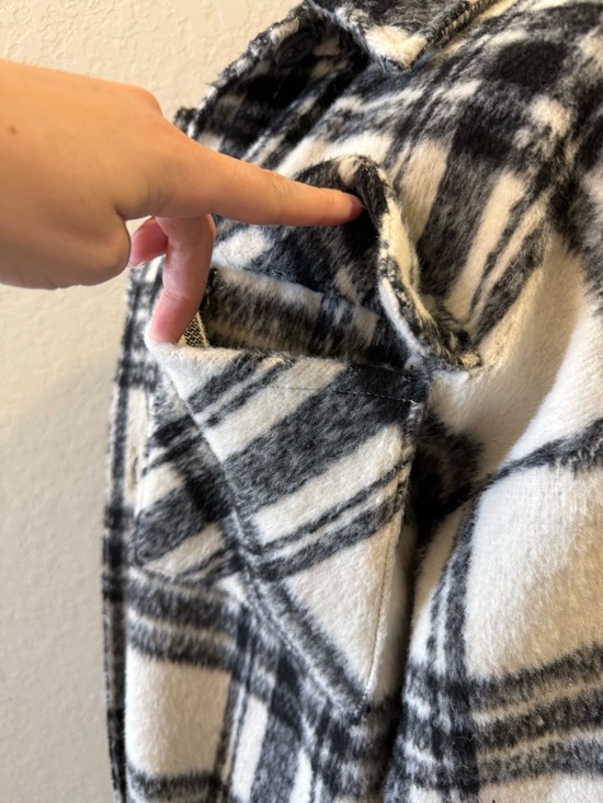 Steve Madden Long Shirt Jacket - Picture 6 of 14